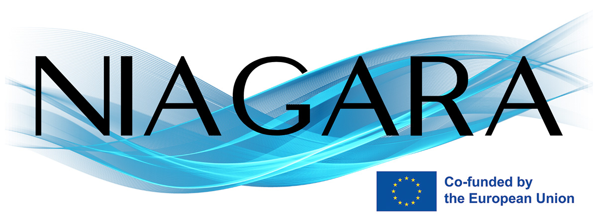 Niagaraprosjektets banner med tekst