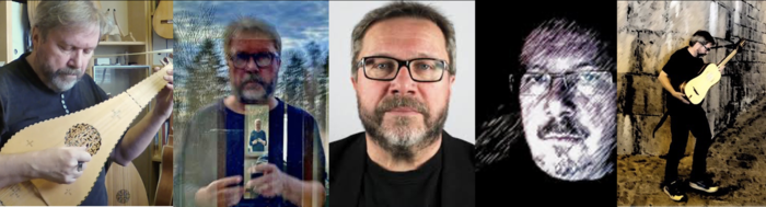 Ulike bilder av Petter Dyndahl