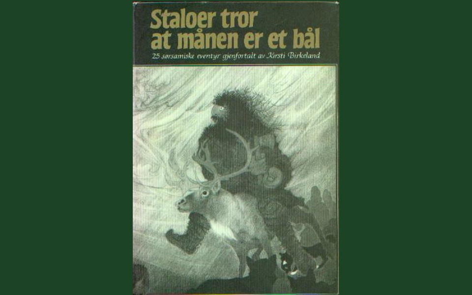 Bildet viser forsiden på boken Staloer tror at månen er et bål