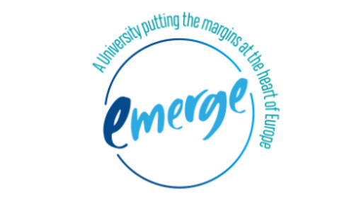 Logoen til universitetsalliansen Emerge