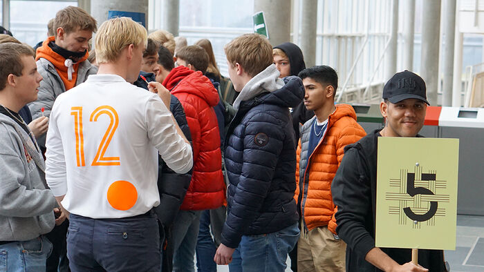 Studenter som deltok. 