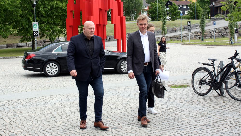 Peer Jacob Svenkerud og Ola Borten Moe