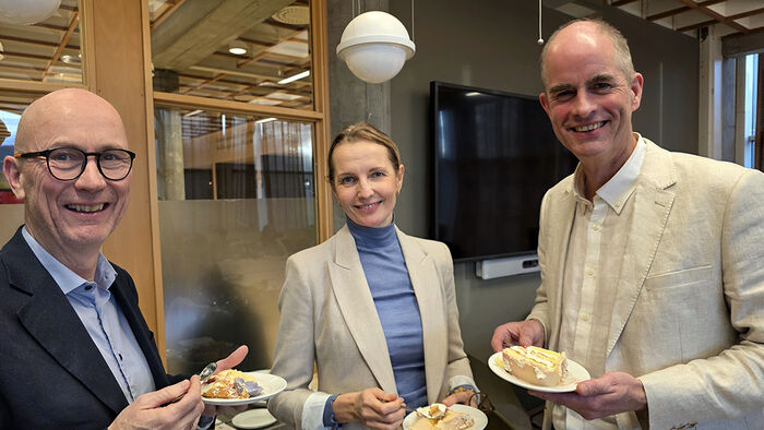 To menn og en kvinne 
