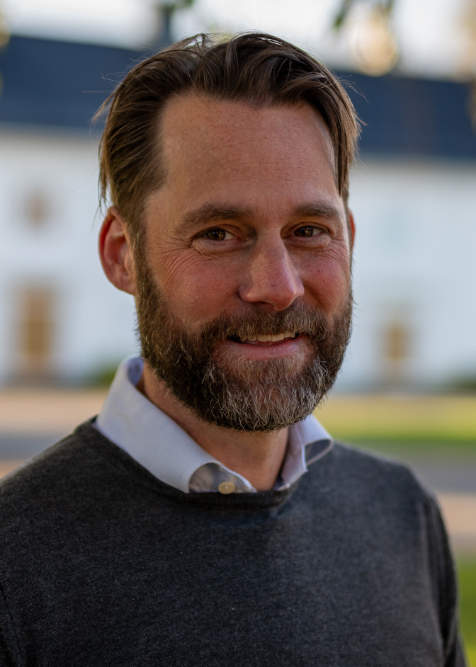 Portrett av instituttleder Micael Wendell