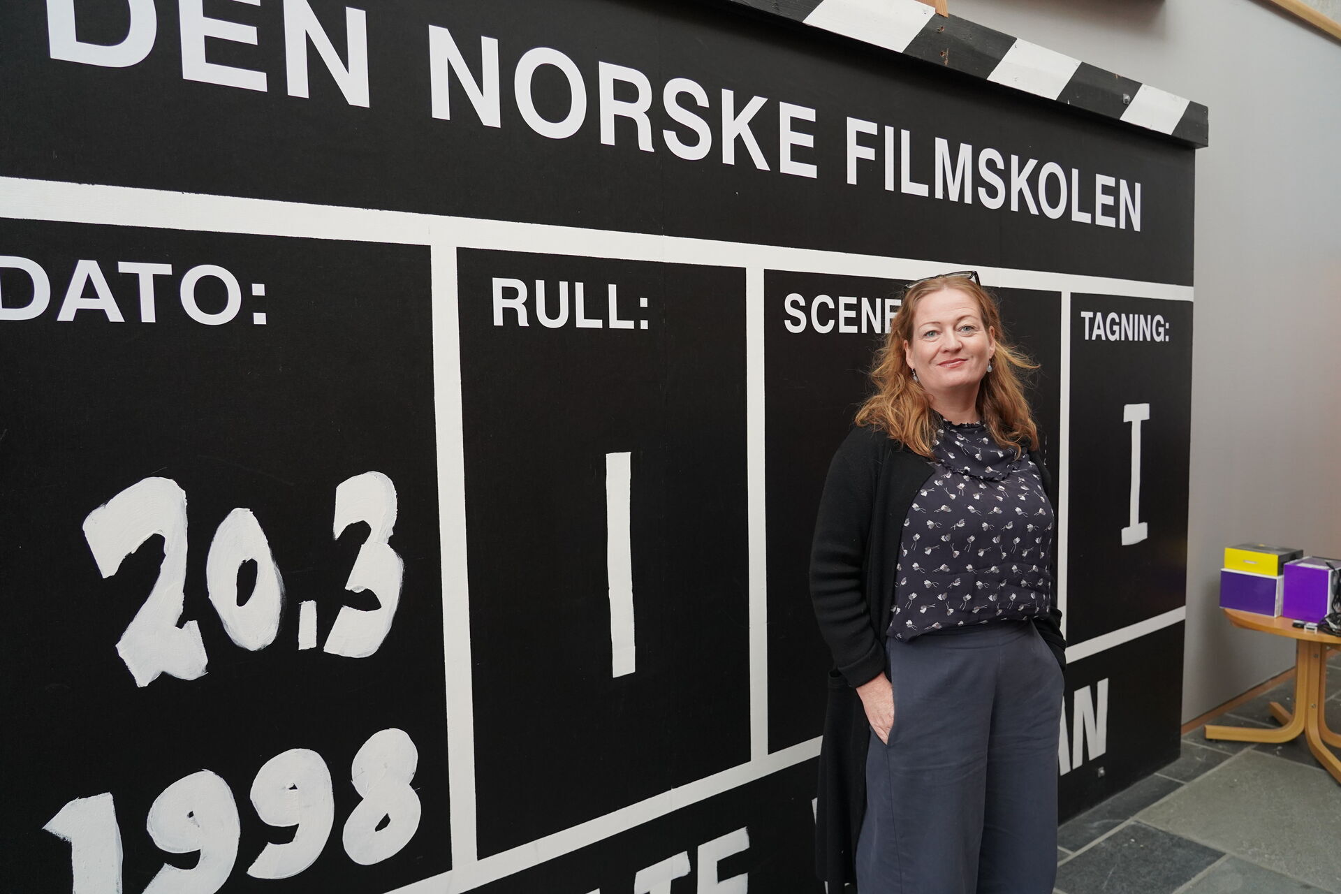 Heidi Linde på filmskolen