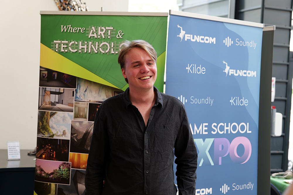 Bilde av leder for Snow Leaf Studios Isak Wahl.