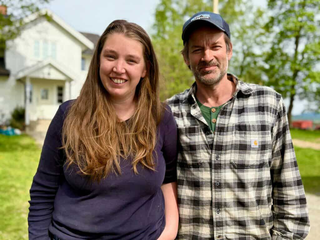 Sigrid og Jon fra programmet Jon blir bonde