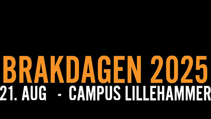Plakaten til Brakdagen 2025