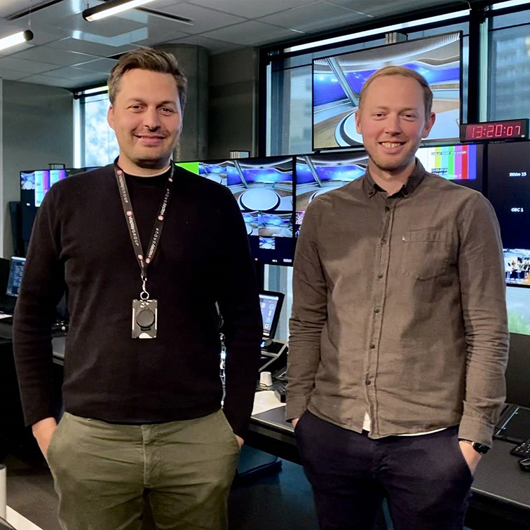 Bilde av Dag Ånnevik og Chris Wernersen