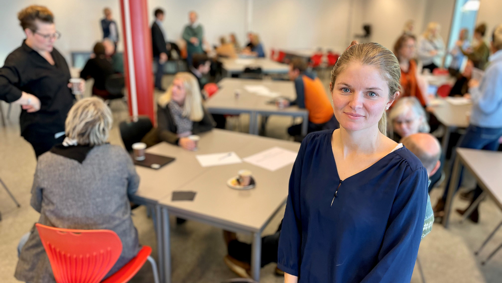 Bilde av Anne Mari Steigen, en av arrangørene 