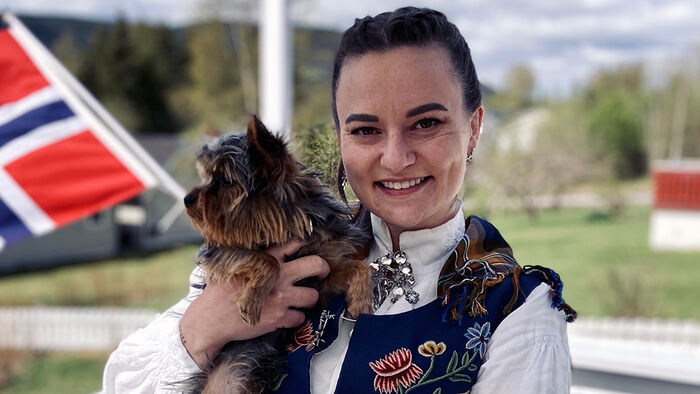 Portrettfoto Emma Sunde. 