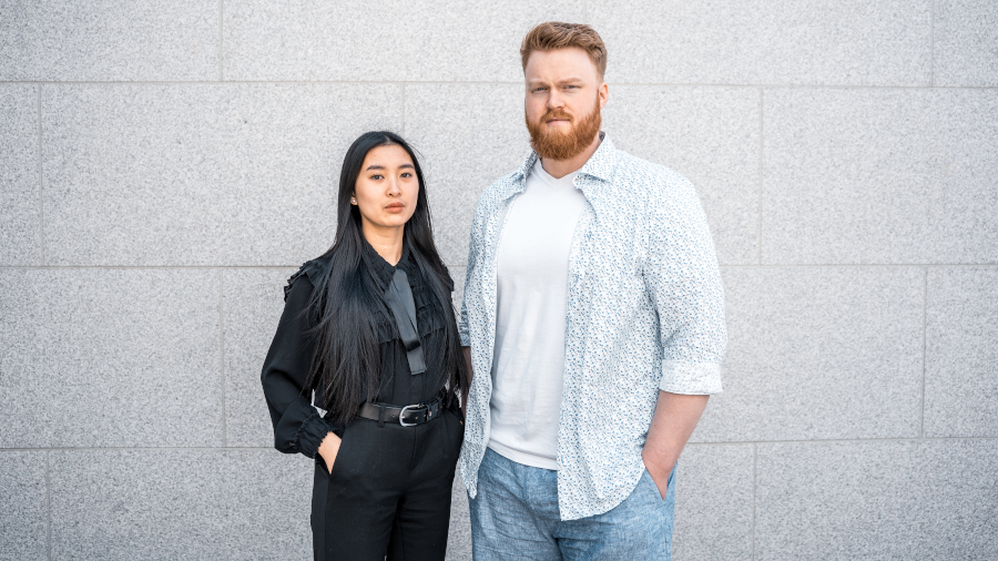 Foto av Sonja Tan Nguyen og Lars Syrrist