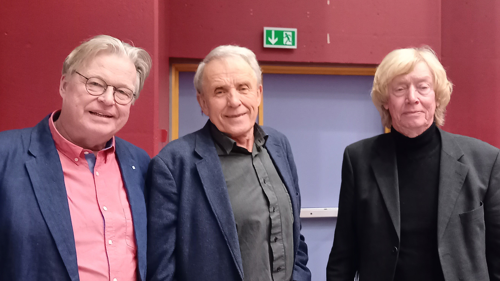 Trond Blindheim, Håvard Teigen og Thor Ola Engen (Foto: HINN)