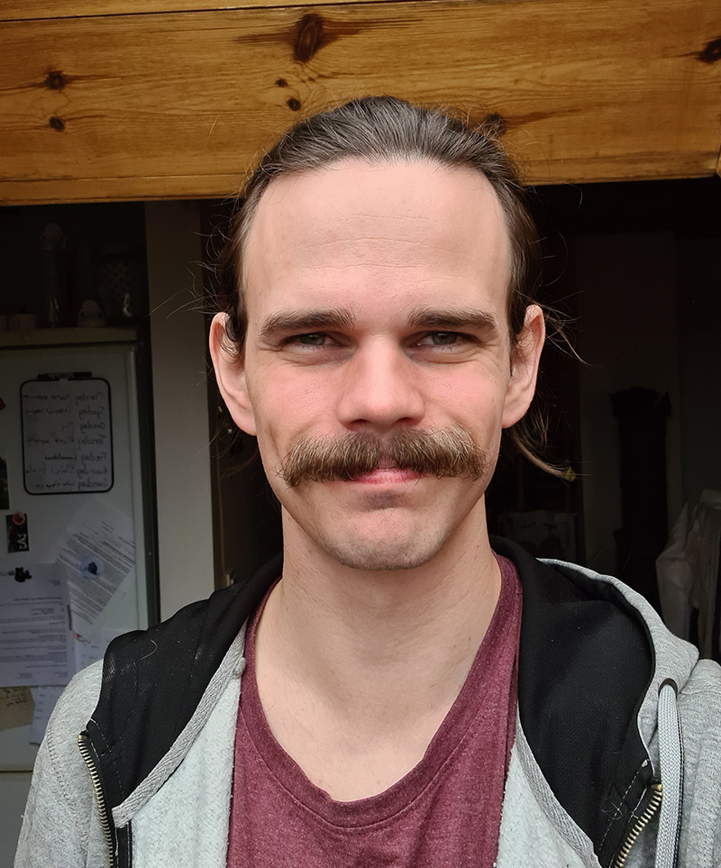 Portrett Martin Bjørstad (Foto tatt av ham selv)