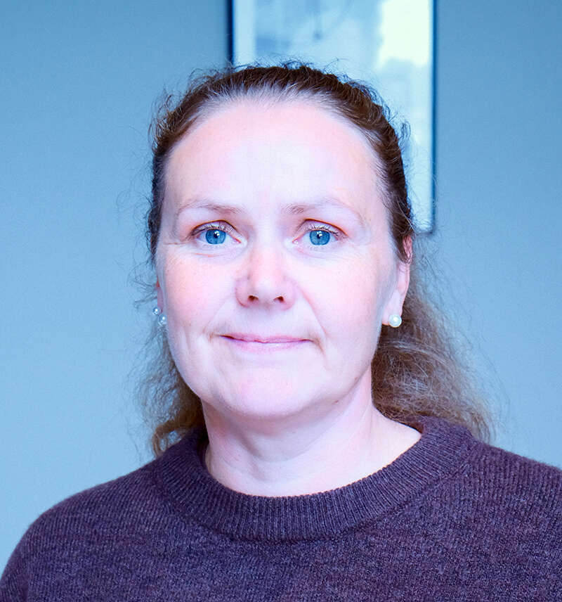 Portrettbilde av Laila Iuell.