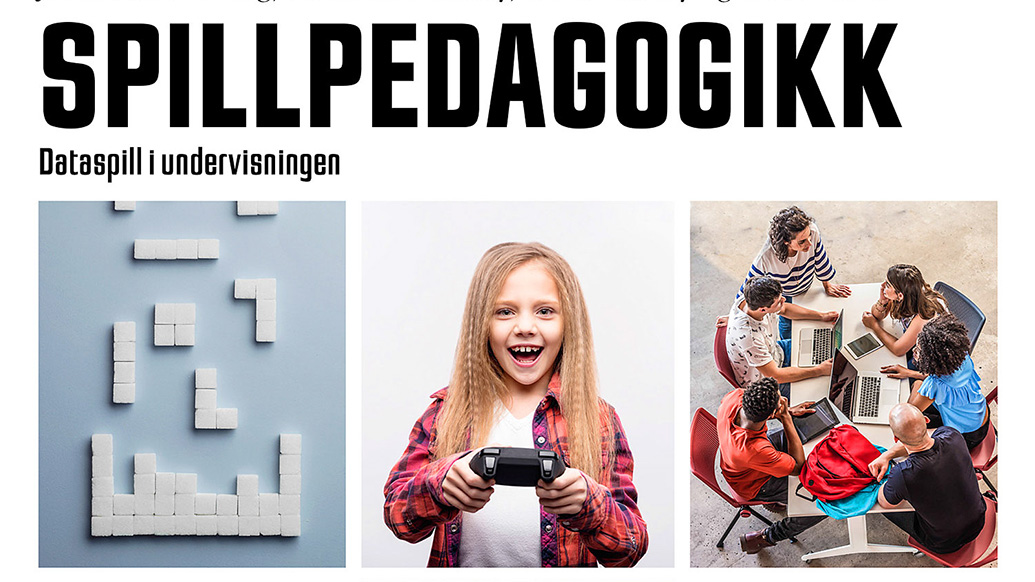 Foto: Bokomslag til boka Spillpedagogikk