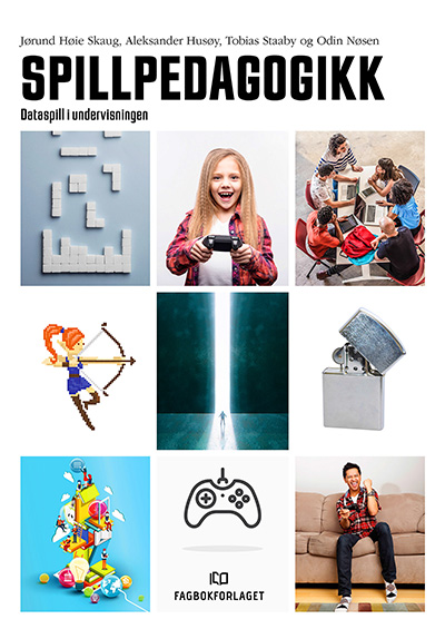 Omslag boken spillpedagogikk.