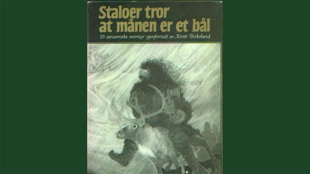 Bildet viser forsiden på boken Staloer tror at månen er et bål