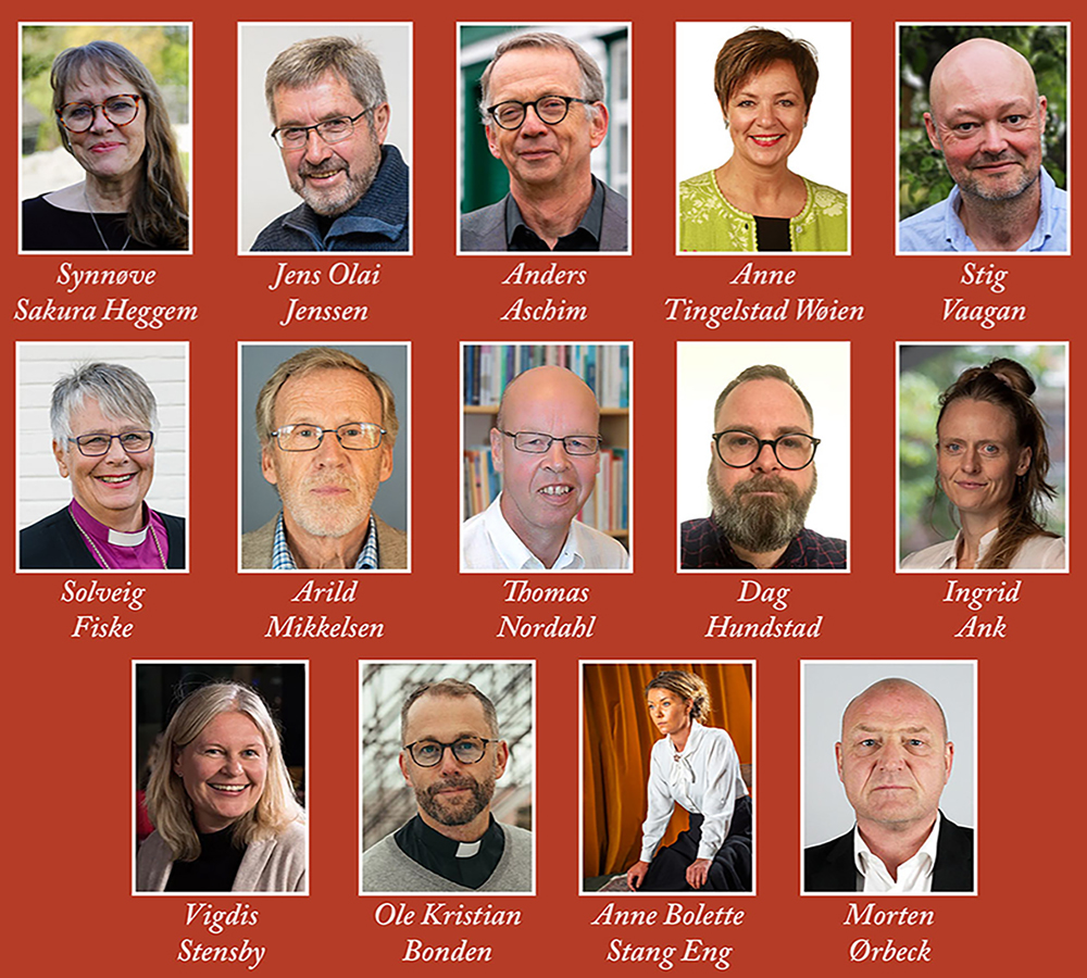 Portrettbilder av alle foredragsholderne samlet i et bilde.