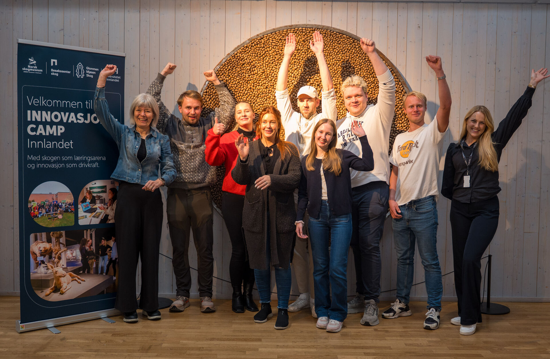 Bilde av vinnerlaget fra Innovasjonscampen