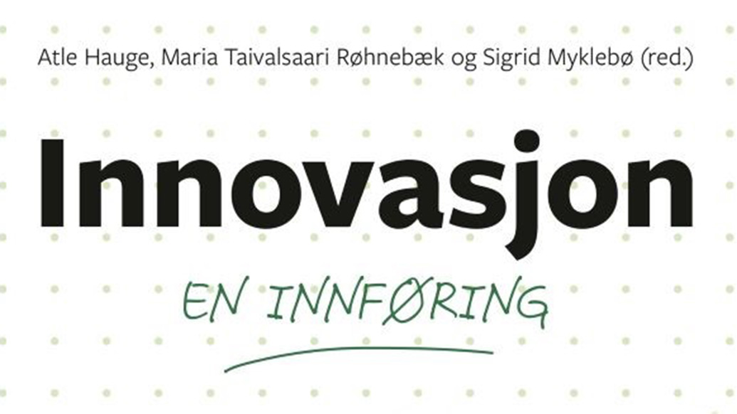 screenshot av heading på boka innovasjon en innføring