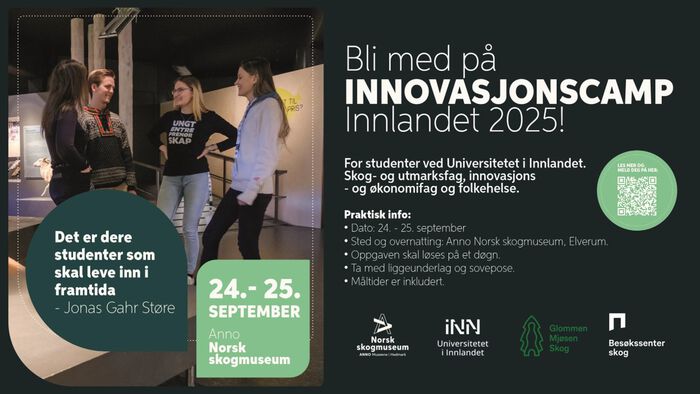 Plakat for innovasjonscampen