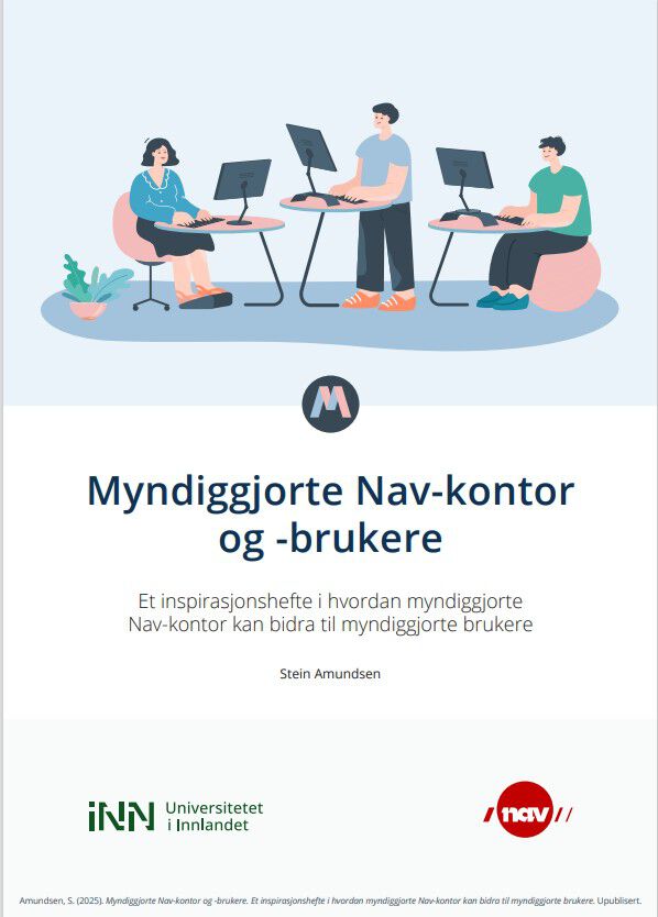 Faksimile av forsiden på brosjyren