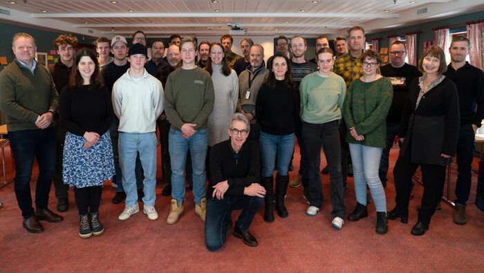 Deltakerne på workshop
