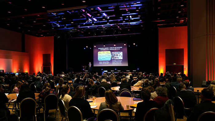 A conference room