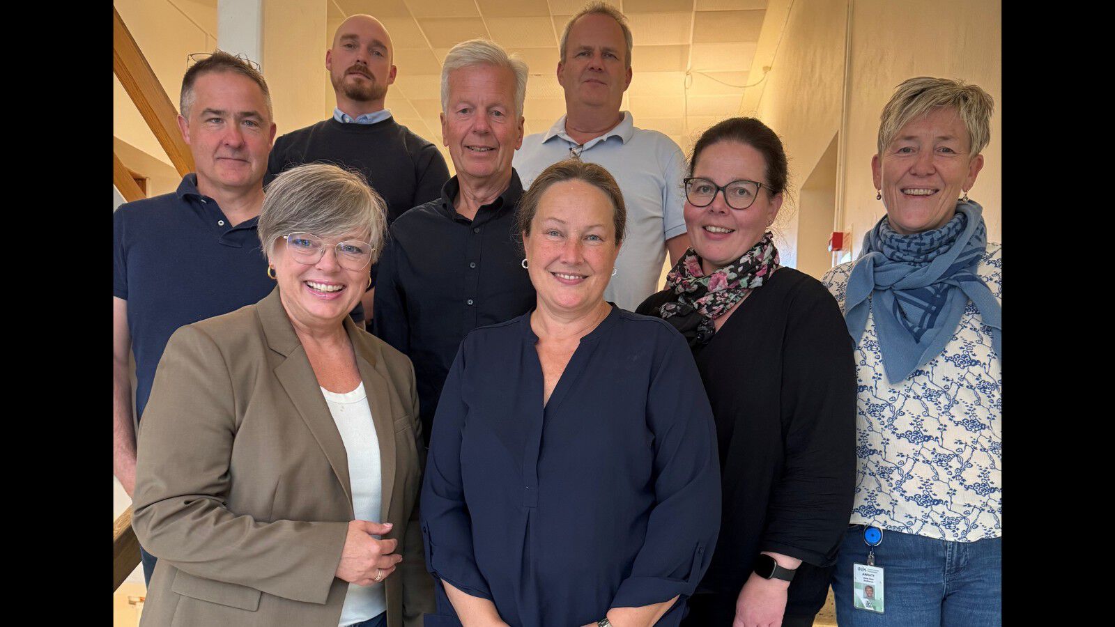 Evalueringskomiteen på åtte oppstilt.