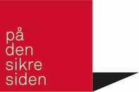 Logo for sikresiden.no med teksten "på den sikre siden"