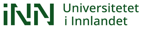 Logo Universitetet i Innlandet - grønn mot hvit bakgrunn