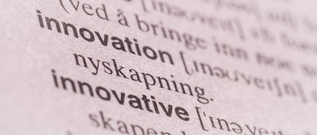 utklipp fra ordbok om ordet innovasjon