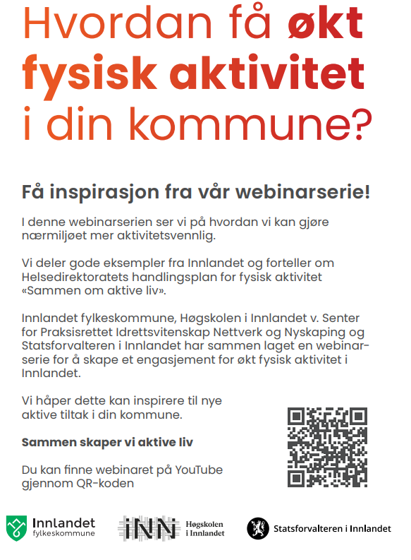 Informasjonsark Hvordan skape fysisk aktivitet i kommunene