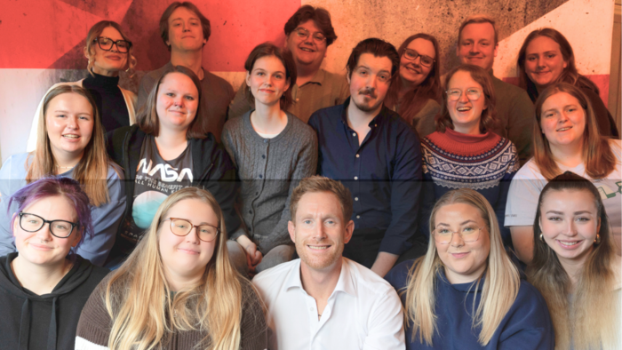 Photo of the participants at SuperWeekend