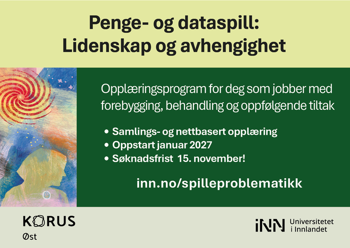 Oversikt over mulighet til å søke på studiet for 2027